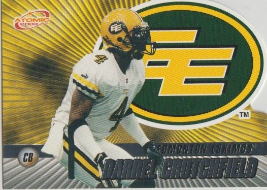 NFL 2003 Atomic CFL - No 27 - Darrel Crutchfield