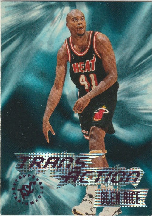 NBA 1995-96 Stadium Club - No. 357 - Glen Rice
