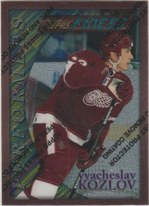 NHL 1995 / 96 Finest - No 83 - Vyacheslov Kozlov