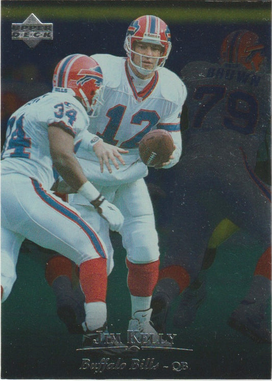 NFL 1996 Upper Deck Silver - No 93 - Jim Kelly