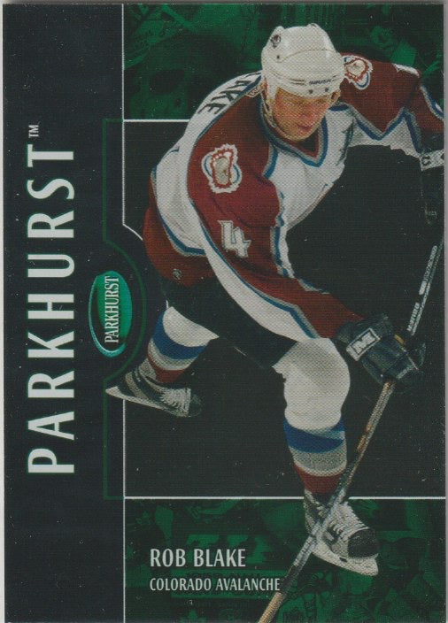 NHL 2002-03 Parkhurst - No 112 - Rob Blake