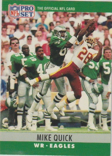 NFL 1990 ProSet - No 249 - Mike Quick