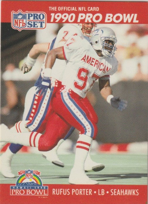 NFL 1990 ProSet - No 365 - Rufus Porter