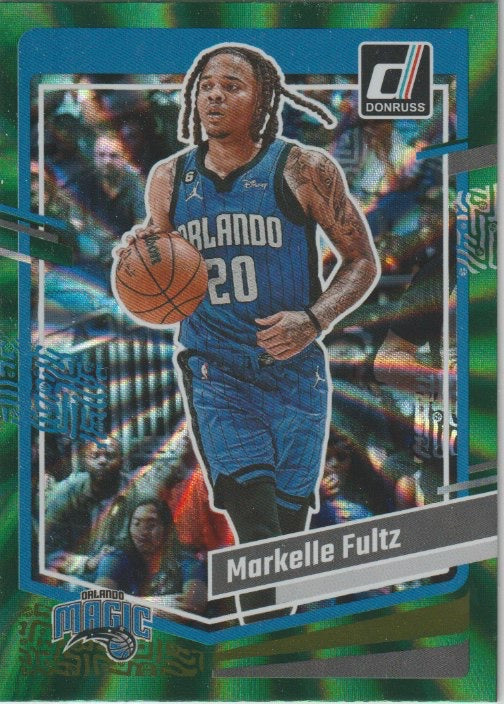 NBA 2023-24 Donruss Holo Green Laser - No 127 - Markelle Fultz