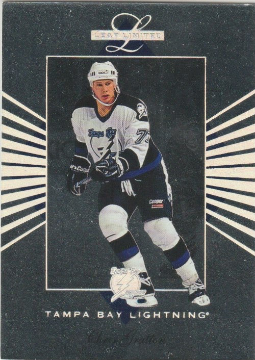 NHL 1994-95 Leaf Limited Inserts - No 22 of 28 - Chris Gratton