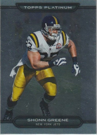 NFL 2010 Topps Platinum - No 117 - Shonn Greene