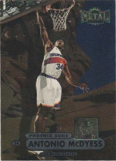 NBA 1997-98 Metal Universe Championship - No 43 - Antonio McDyess