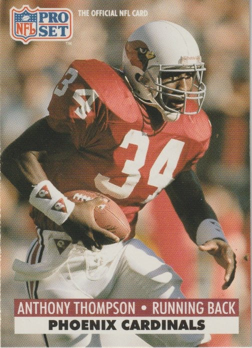 NFL 1991 ProSet - No 268 - Anthony Thompson