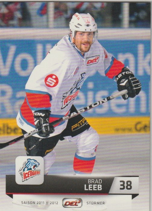 DEL 2011 / 12 CityPress - No 212 - Brad Leeb