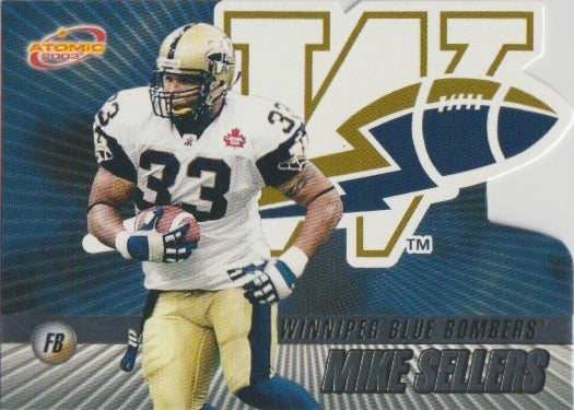 NFL 2003 Atomic CFL - No 96 - Mike Sellers