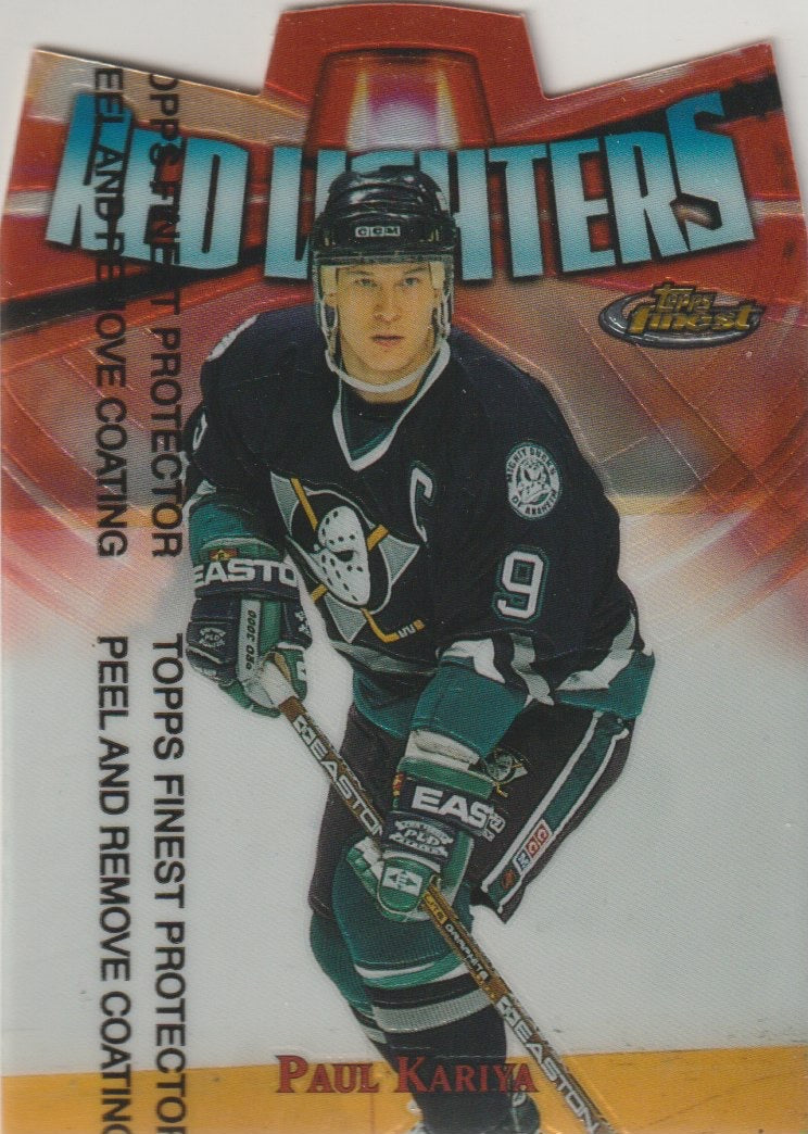 NHL 1998-99 Finest Red Lighters - No R3 - Paul Kariya