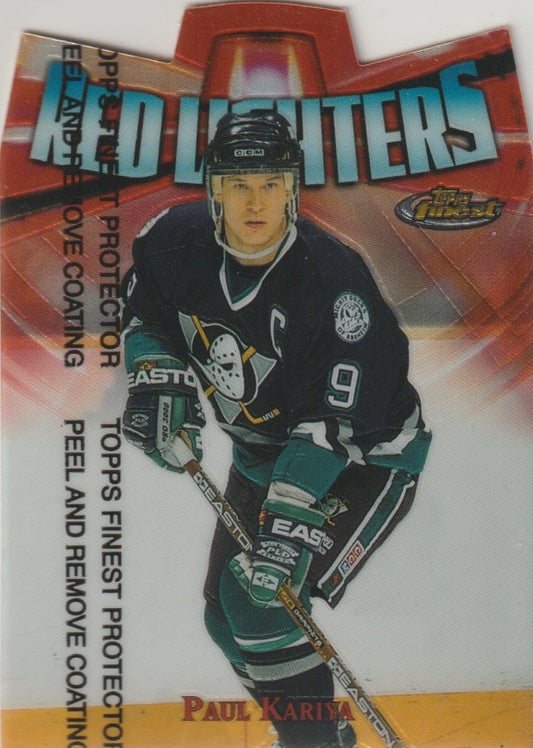 NHL 1998-99 Finest Red Lighters - No R3 - Paul Kariya