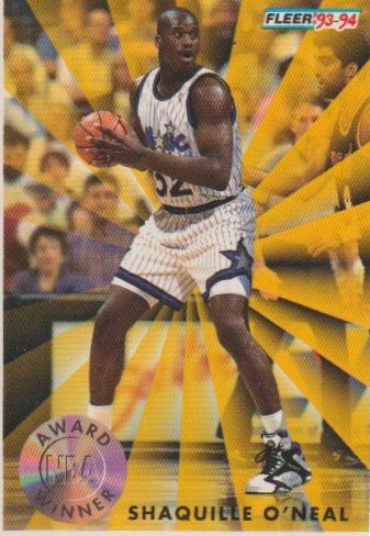 NBA 1993-94 Fleer - No 231 - Shaquille O'Neal