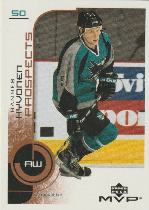 NHL 2002-03 Upper Deck MVP - No 215 - Hannes Hyvonen