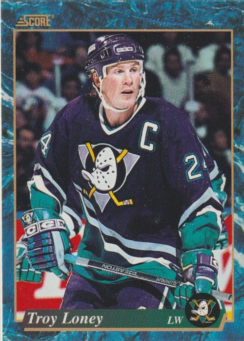NHL 1993 / 94 Score - No 547 - Troy Loney