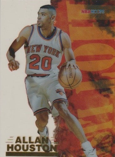 NBA 1996-97 Hoops Hot List - No 7 of 20 - Allan Houston