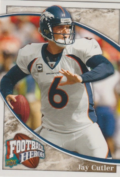 NFL 2009 Upper Deck Heroes - No 9 - Jay Cutler