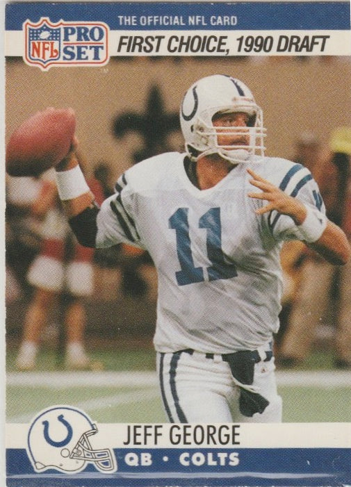 NFL 1990 ProSet - No 669 - Jeff George