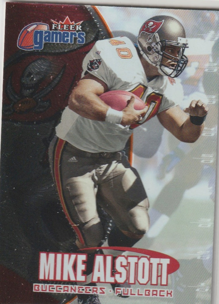 NFL 2000 Fleer Gamers - No 11 - Mike Alstott