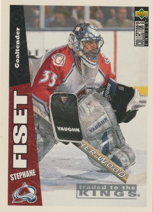 NHL 1996-97 Collector's Choice - No 59 - Stephane Fiset