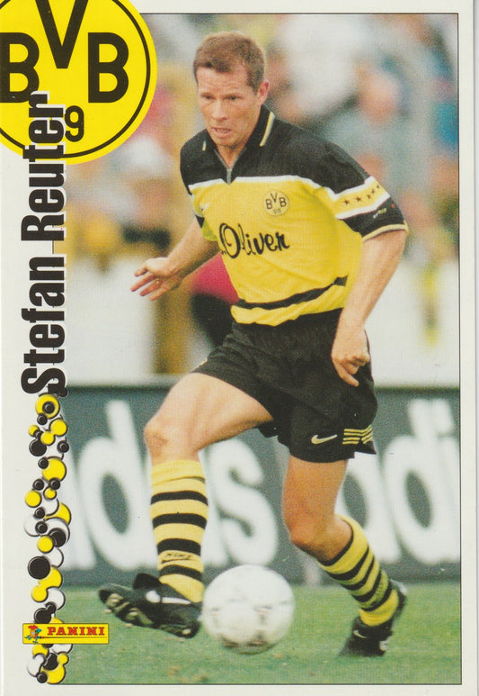 Fussball - Panini - Jumbokarte - Stefan Reuter