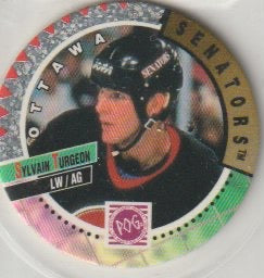 NHL 1994-95 Canada Games NHL POGS - No 173 - Sylvain Turgeon