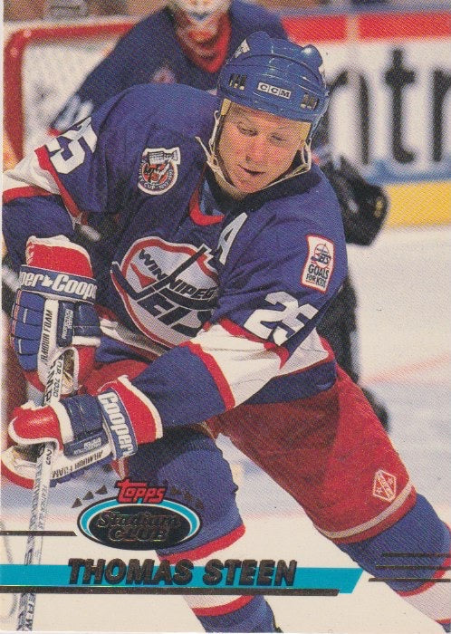 NHL 1993 / 94 Stadium Club - No 282 - Thomas Steen