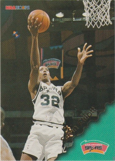 NBA 1996-97 Hoops - No 140 - Sean Elliott