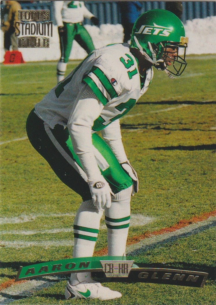 NFL 1996 Stadium Club - No 63 - Aaron Glenn