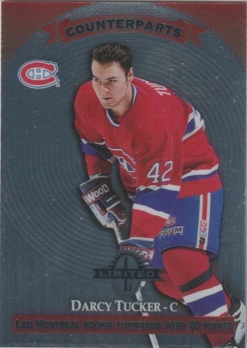 NHL 1997 / 98 Donruss Limited - No 53 - Darcy Tucker / Pascal Rheaume