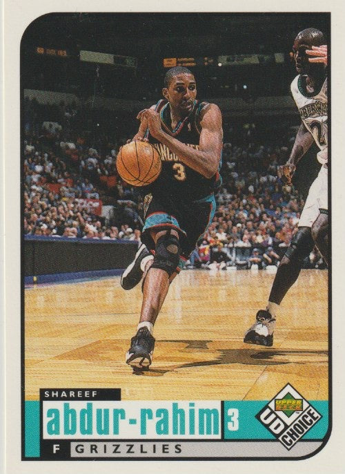 NBA 1998-99 UD Choice - No 149 - Shareef Abdur-Rahim