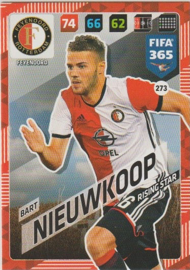 Fussball 2018 Panini FIFA 365 Adrenalyn XL - No 273 - Bart Nieuwkoop