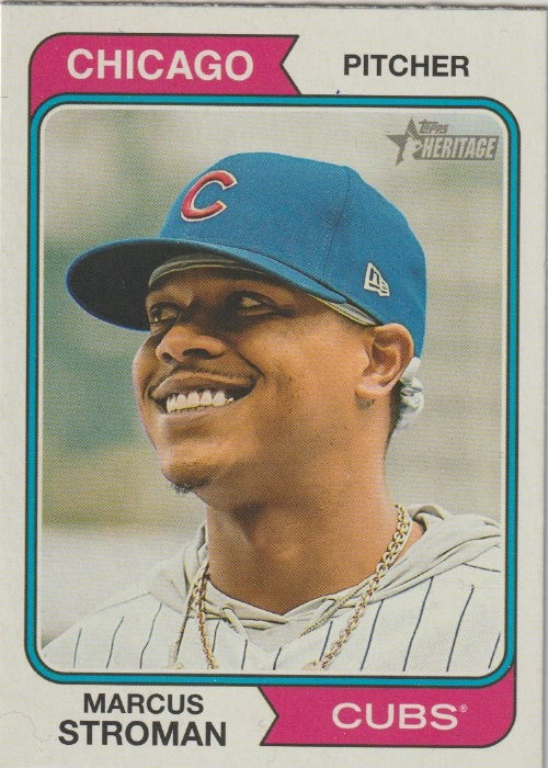 MLB 2023 Topps Heritage - No 212 - Marcus Stroman