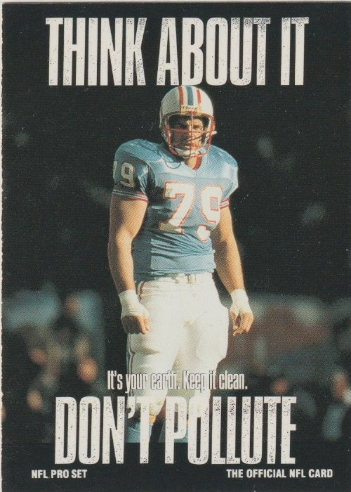 NFL 1991 ProSet - No 376 - Ray Childress