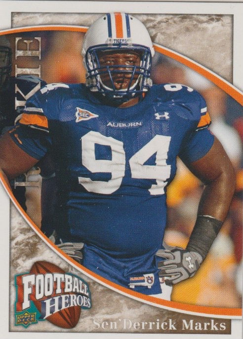 NFL 2009 Upper Deck Heroes - No 192 - Sen'Derrick Marks