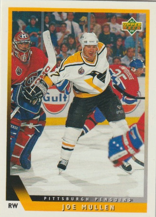 NHL 1993 / 94 Upper Deck - No 186 - Joe Mullen