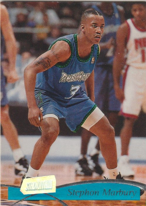 NBA 1997 / 98 Stadium Club - No 75 - Stephon Marbury