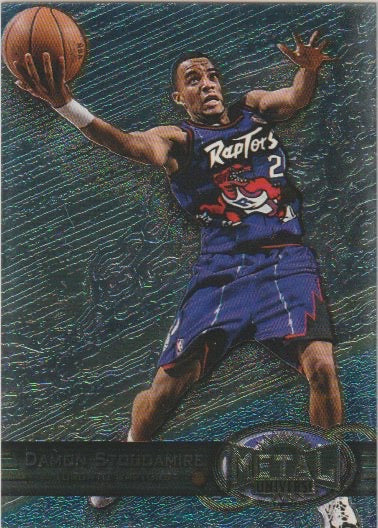 NBA 1997-98 Metal Universe - No 28 - Damon Stoudamire