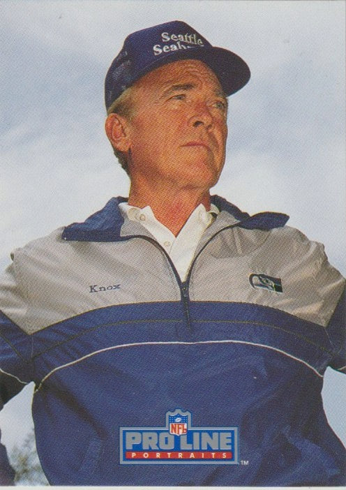 NFL 1991 Pro Line Portraits - No 249 - Chuck Knox