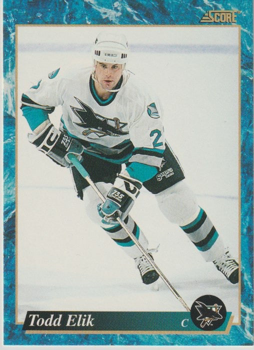 NHL 1993 / 94 Score - No 581 - Todd Elik