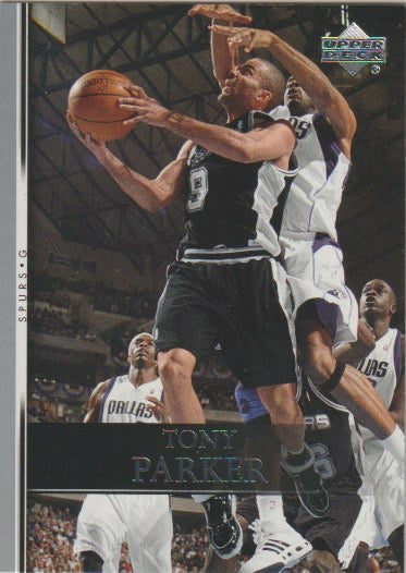 NBA 2007 / 08 Upper Deck - No 28 - Tony Parker