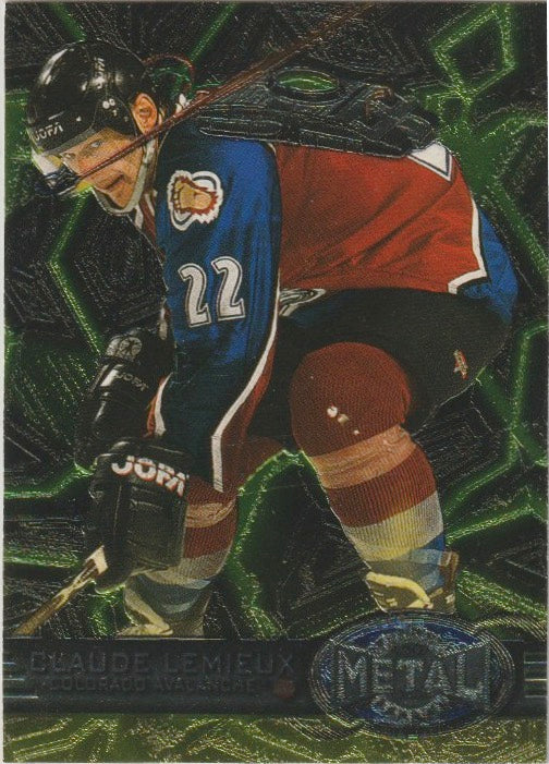 NHL 1996-97 Metal Universe - No 35 - Claude Lemieux