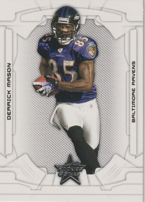 NFL 2008 Leaf Rookies and Stars - No 8 - Derrick Mason