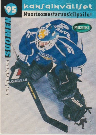 NHL 1994 / 95 Parkhurst SE - No SE215 - Jussi Markkanen