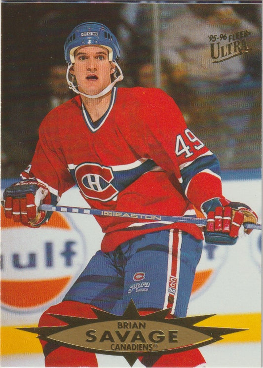 NHL 1995 / 96 Ultra - No 84 - Brian Savage