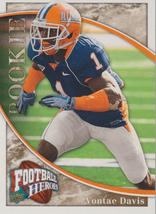 NFL 2009 Upper Deck Heroes - No 172 - Vontae Davis