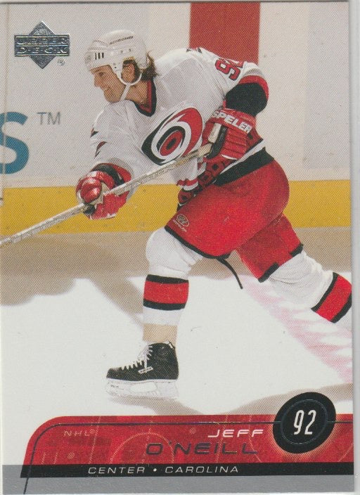 NHL 2002-03 Upper Deck - No 34 - Jeff O'Neill