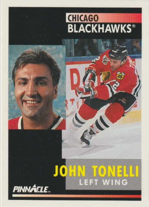 NHL 1991-92 Pinnacle - No 284 - John Tonelli