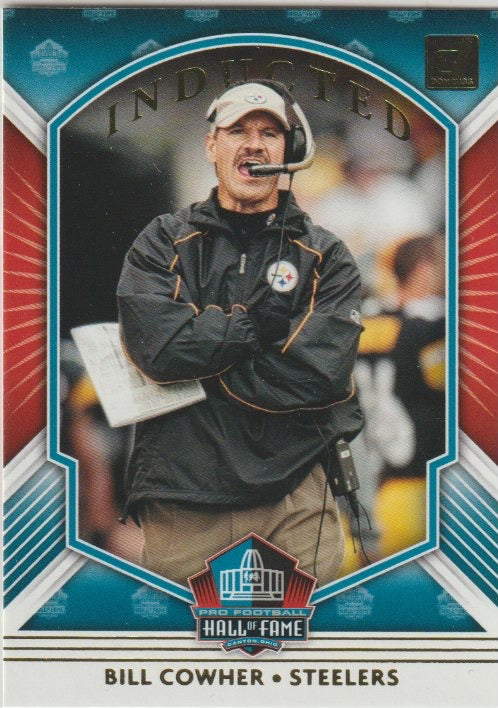 NFL 2020 Donruss Inducted Hall of Fame - No I-BC - Bill Cowher