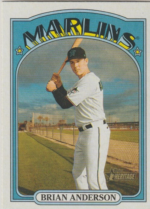 MLB 2021 Topps Heritage - No 78 - Brian Anderson